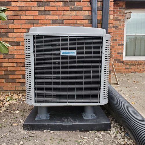 Heat Pump On A Pad